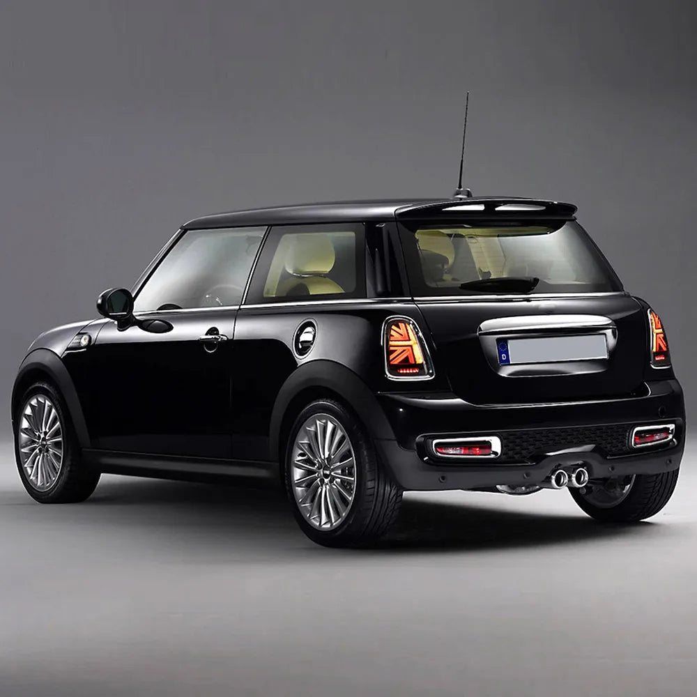 Vland 07-13 Mini Cooper 2nd Gen (R56 R57 R58 R59) II LED Tail Lights With Amber Sequential Turn Signal sayaragear