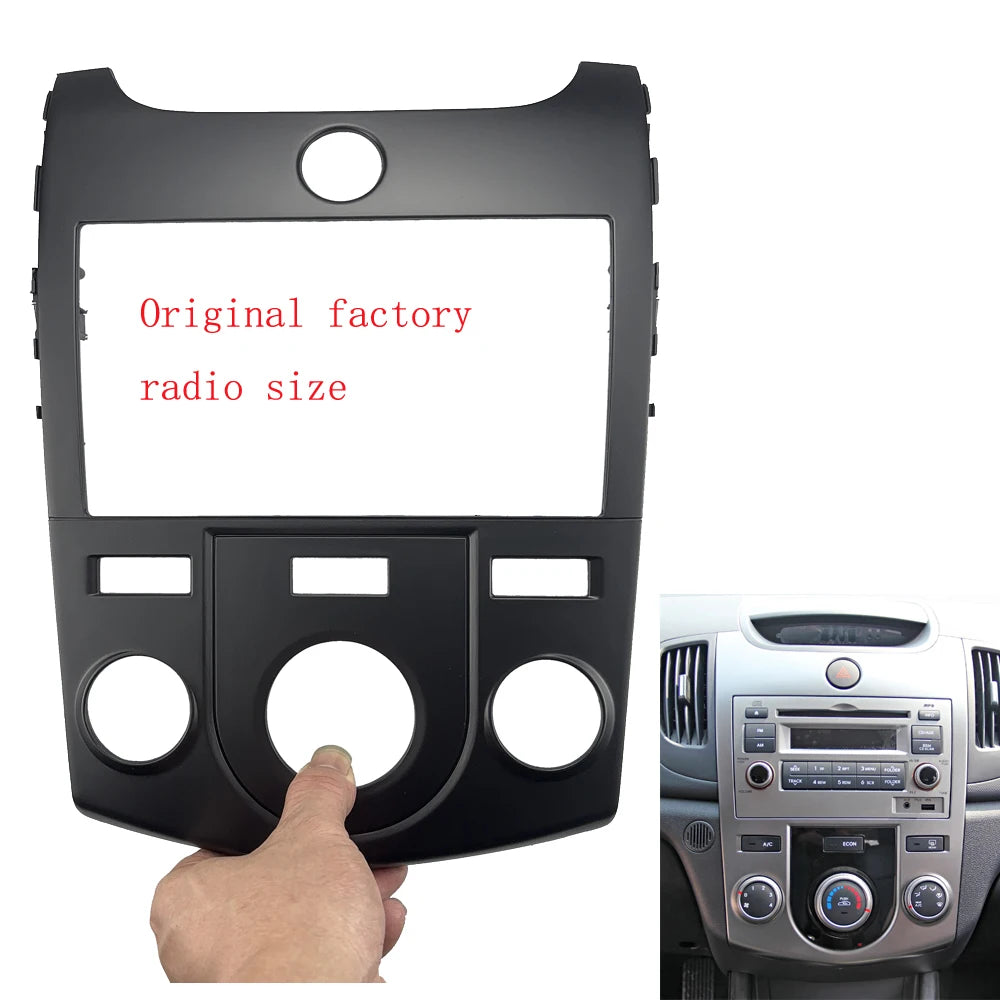 7 inch Car DVD GPS player Radio stereo screens accessories navigation frame kit for KIA Forte Coupe Cerato 2009-2012 sayaragear