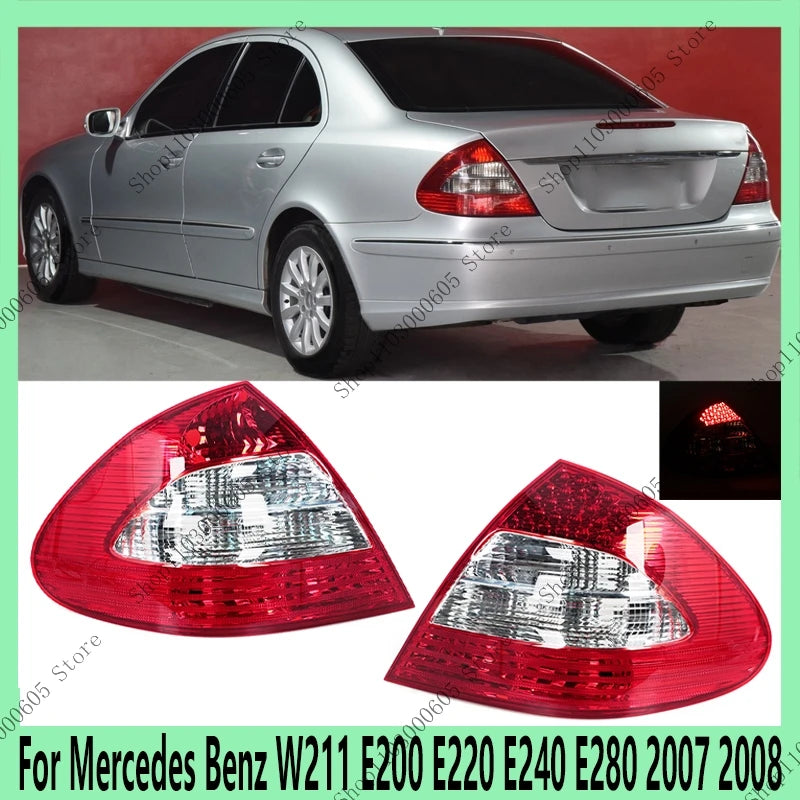 For Mercedes Benz W211 E200 E220 E240 E280 2007 2008 Auto Parts Tail Light Assembly Turn Light Brake Light Rear Bumper LED Light sayaragear
