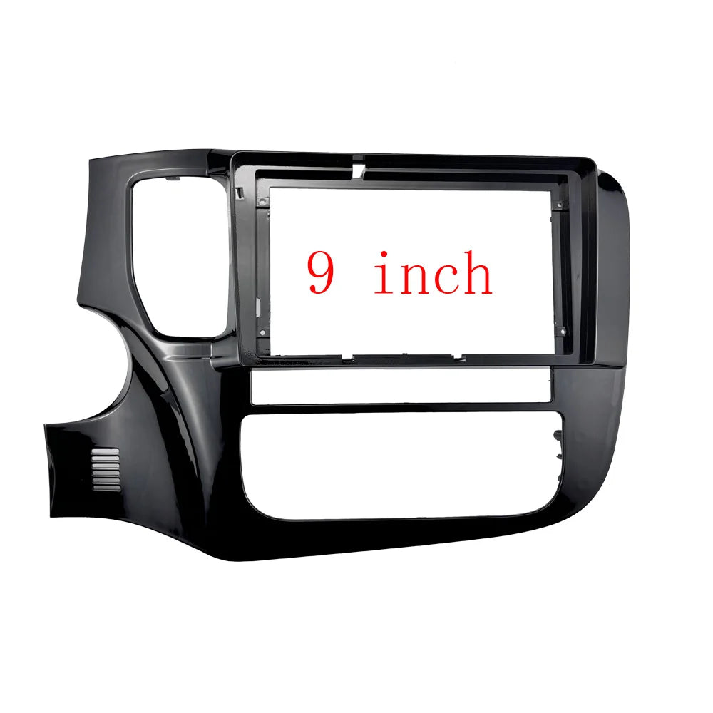 9 INCH Car Frame Fascia For Mitsubishi Outlander 3 2012-2018 Adapter Canbus Box Decoder Cable Radio Dash Head Unit Panel Kit sayaragear