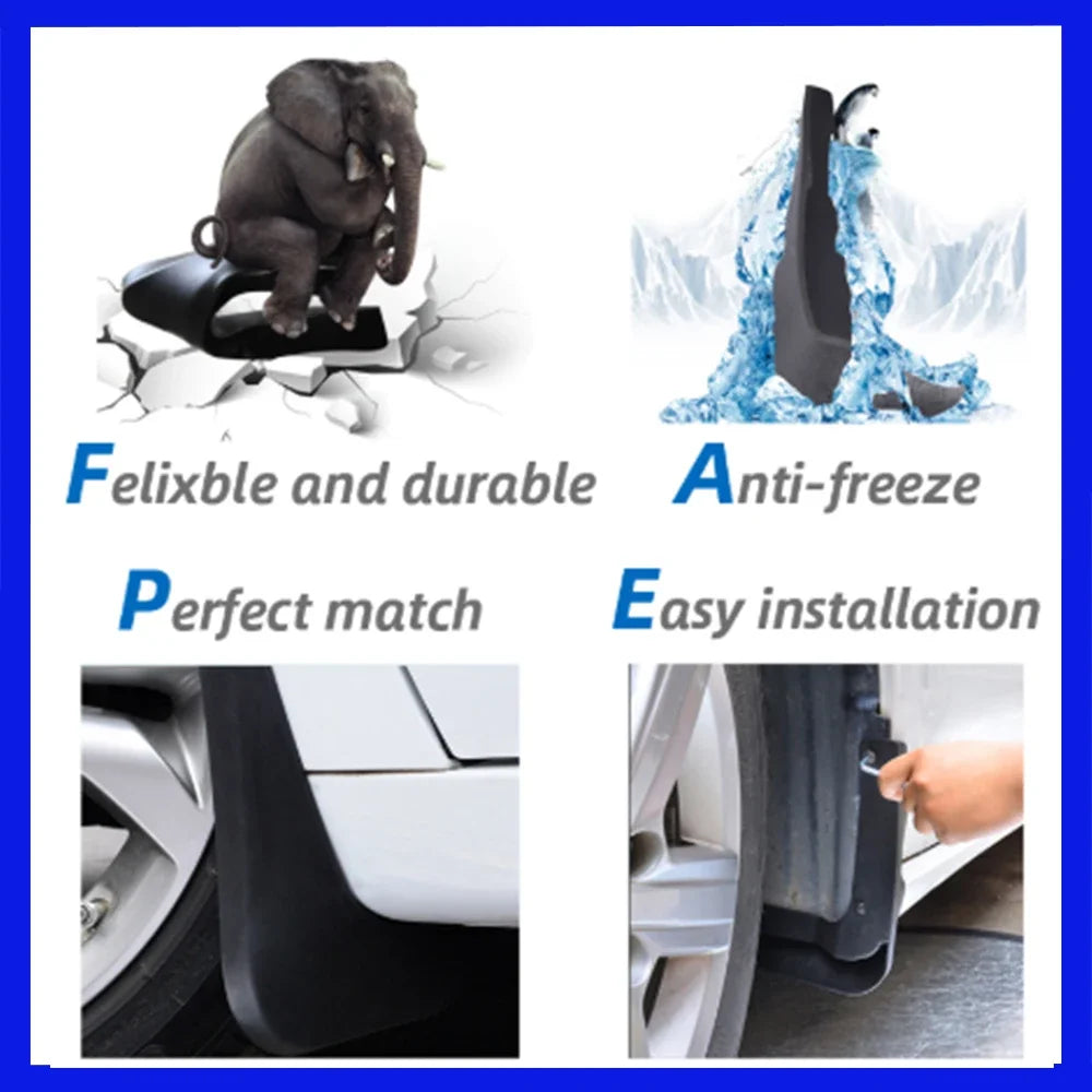 Mudguards fit for Hyundai Tucson ix35 LM 2010 2011 2012 2013 2014 2015 Car Accessories Mudflap Fender Auto Replacement Parts sayaragear