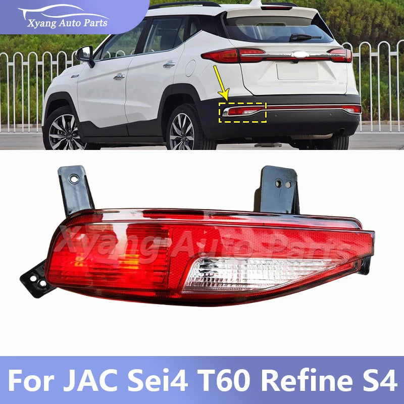 Rear Bumper Light For JAC Sei4 T60 Refine S4 Rear Fog Light Fog Lamp Waring Light sayaragear