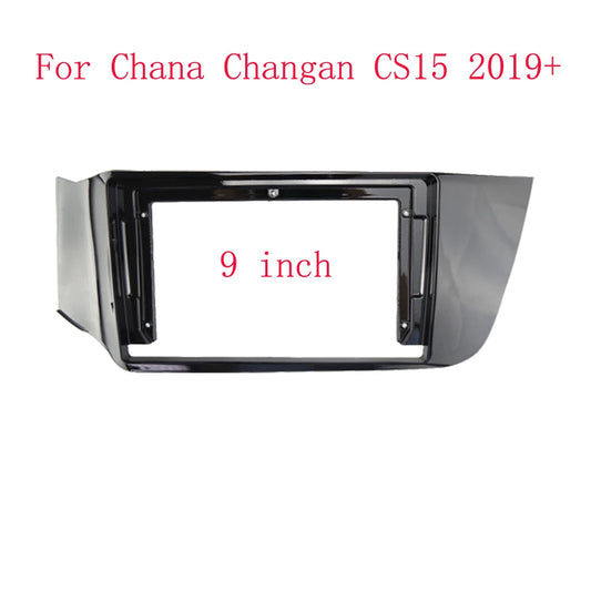 HAOCHEN 9 INCH Car Frame Fascia Android Radio Dash Fitting Panel Kit For Chana Changan CS15 2019+ sayaragear