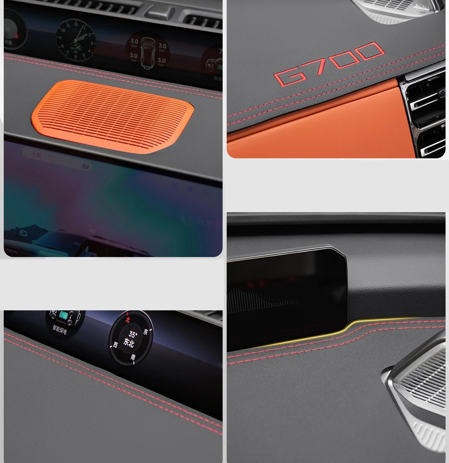 For Jetour G700 2025 2026 Car Styling Dash Mat Dashmat Leather Dashboard Cover Sun Shade Dash Board Cover Carpet Accessories sayaragear