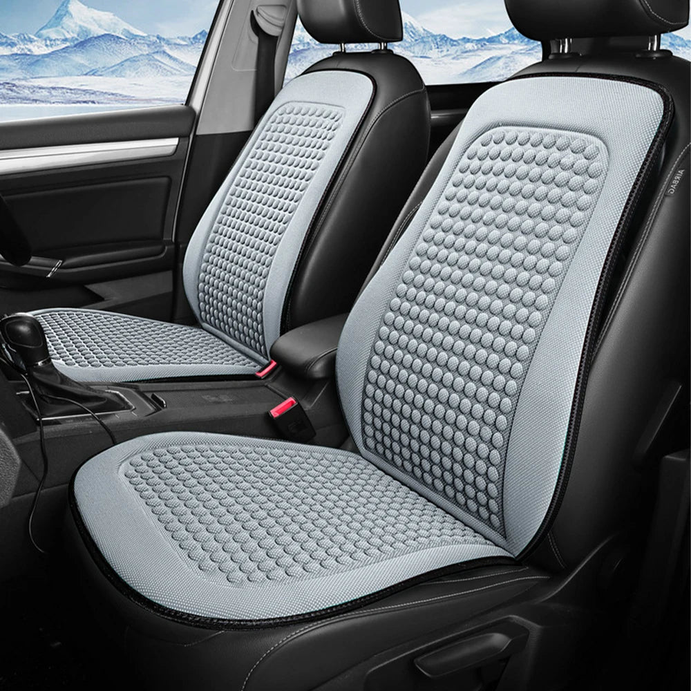 TIMOTRAS Car Cushion Summer Cool Cushion Ice Silk Seat Cover Car Cushion Seasonal Universal Cool Cushion sayaragear