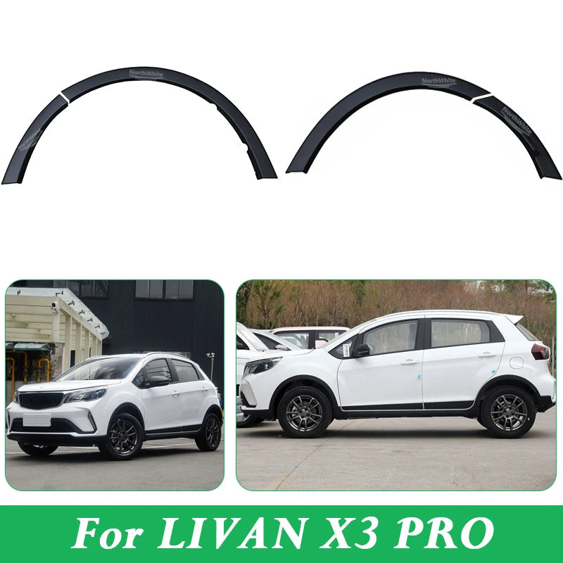 Front Or Rear Wheel Arch Trim Fender For LIVAN X3 PRO Wheel Arch Tire Trim Strip 5049023700 1018062096 1018062092 5035082200 sayaragear