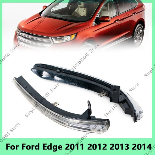 Car Accsesories For Ford Edge 2011 2012 2013 2014 US Version Exterior Flasher Light Rearview Mirror indicator Turn Signal Lamp sayaragear