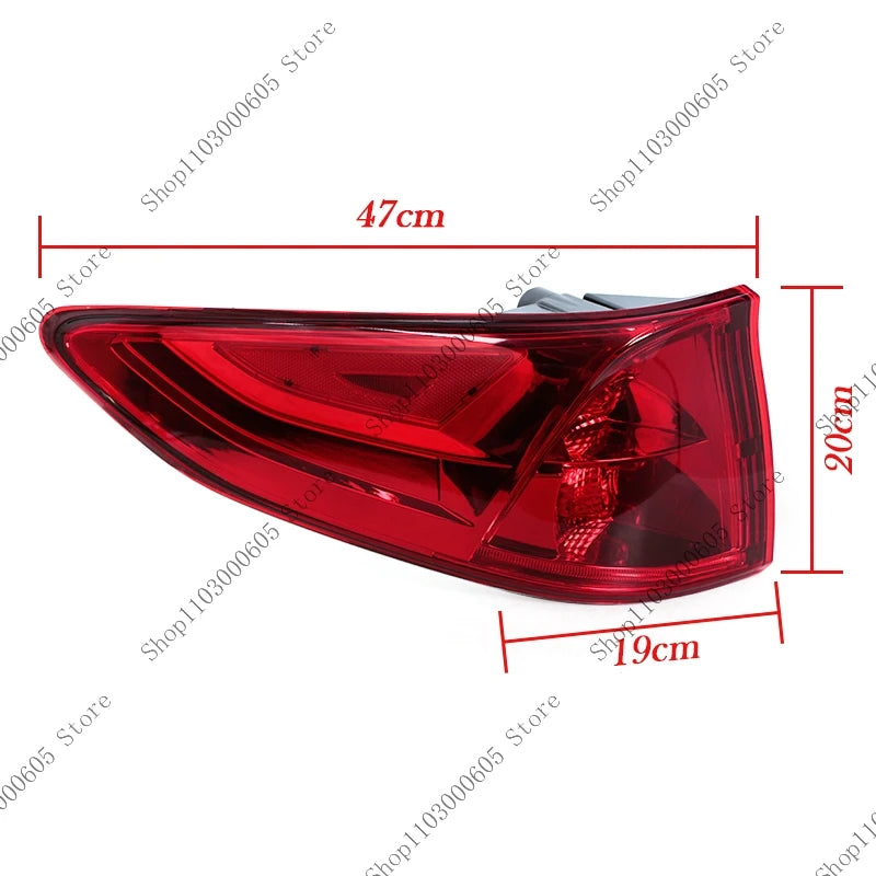 For Honda Odyssey 2018-2024 Car Rear Turn Signal Rear Bumper Tail Light Assembly Parking Signal Light 33550THRA01  33500THRA01 - sayaragear