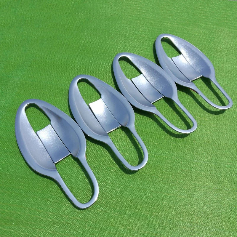 for Mazda 3 Axela 2014 - 2018 BM Luxurious Chrome Door Handle Cover Trim Set 2015 2016 2017 Car Accessories Stickers Car Styling sayaragear