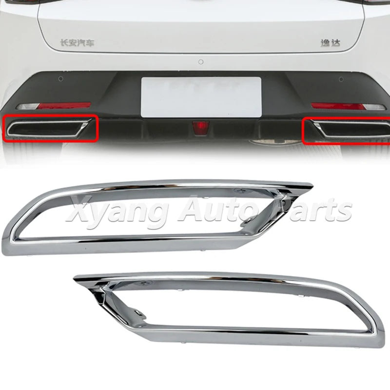 Rear Bumper Exhaust Pipe Trim For Changan Lamore sayaragear