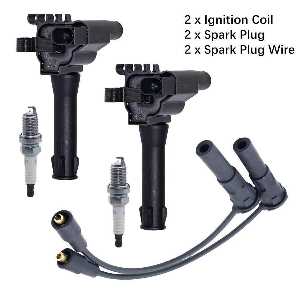 Ignition Coil Spark Plug Wires Kit For MG GT 3SW MG3 MG5 ROEWE 350 360 e550 BAOJUN 330 ZOTYE T600 X7 Ignition System Accessories sayaragear