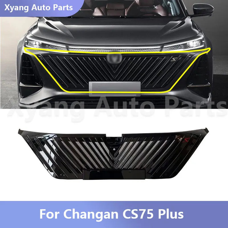 Front Bumper Grille Radiator Grille For Changan CS75 Plus 2023- sayaragear