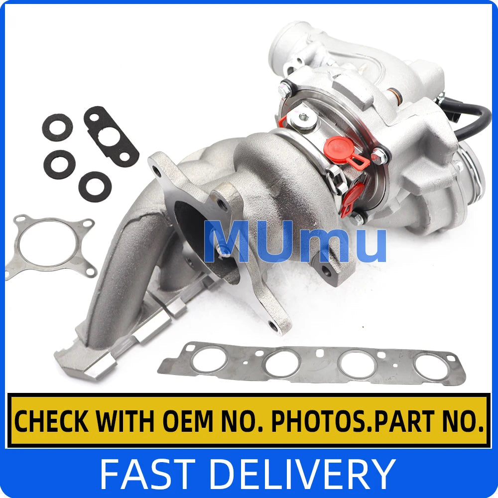 New Turbo Part Turbocharge For Audi S3 TT S 2.0L TFSI 2003-2010 53049700064 53049880064 06F145702C sayaragear