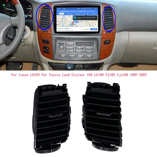 Pair LHD RHD Air Outlet Vent air vents 55660-60190 55670-60190 fit for Toyota Land Cruiser 100 LC100 FJ100 1999-2007 sayaragear