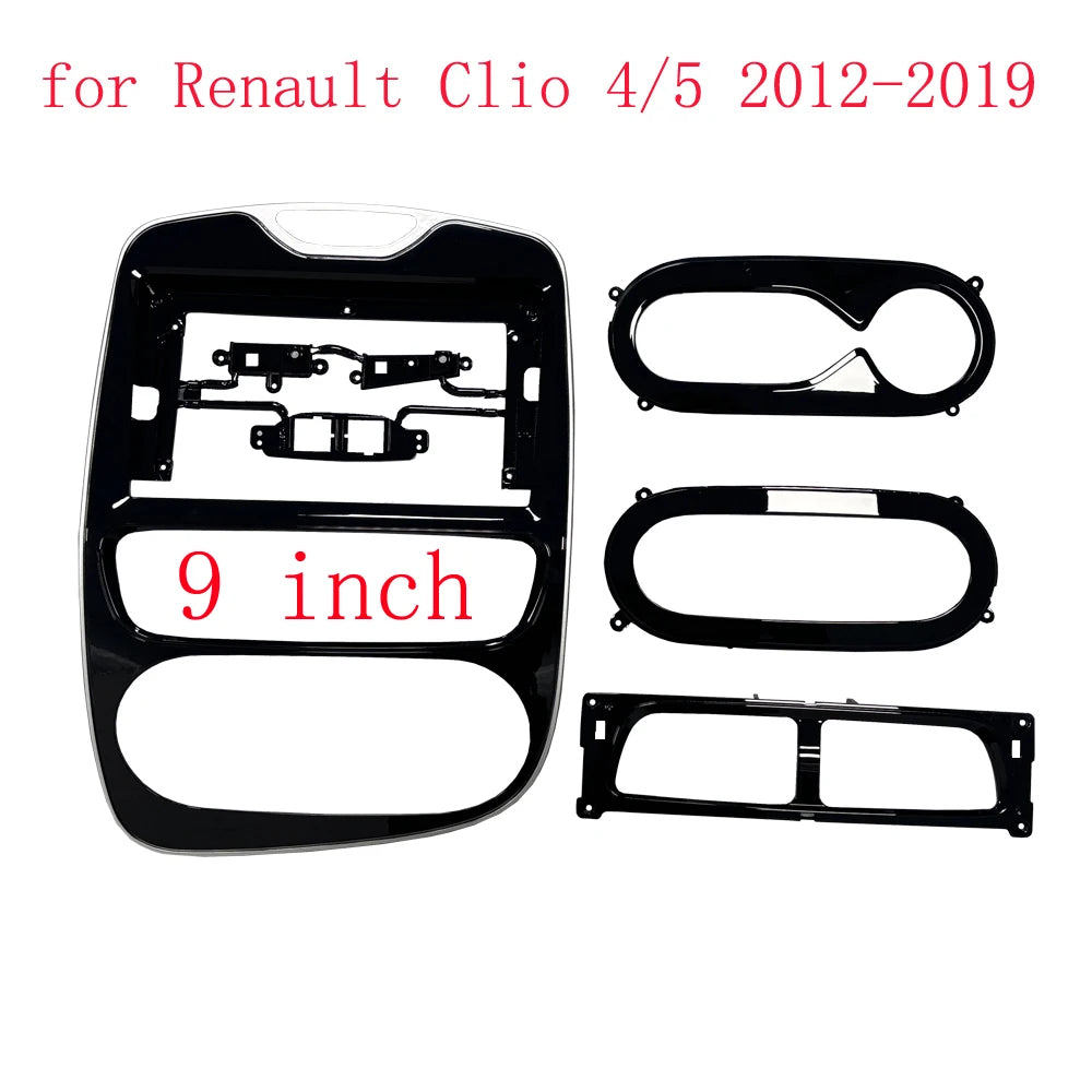 9 /10 Inch Car Frame Fascia Adapter Canbus Box Decoder Android Radio Audio Dash Fitting Panel Kit For Renault Clio 4 2012-2019 sayaragear
