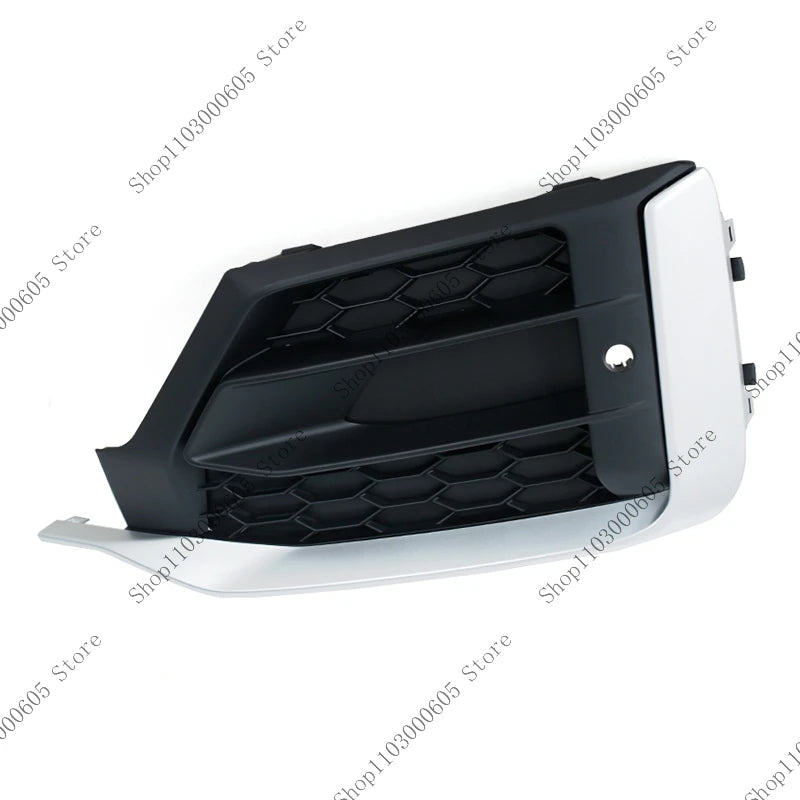 For Audi Q2 Q2L 2018-2021 Sports Auto Parts Front Bumper Fog Light Frame Grille Protection Cover 81D807681BRU6 81D807682BRU6 sayaragear