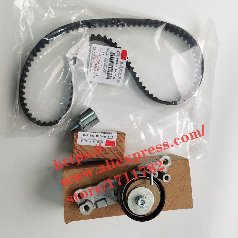 Timing Kit For Chery Tiggo 2/Tiggo 3x DR3 Timing Belt&Timing Tensioner&Idler D4G15B-1021021/D4G15B-1021060/D4G15B-1021070 sayaragear
