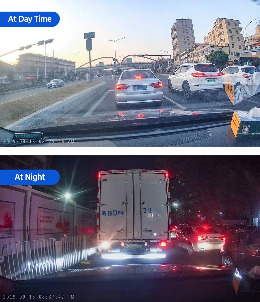 10'' Rearview Mirror Dash Cam Front & Rear 1080P Dual Recording, Backup Camera, 24H Parking Monitor, Night Vision for Cars sayaragear