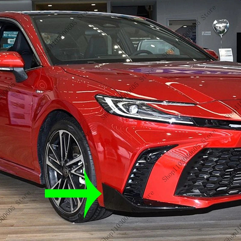 For Toyota Camry Sport 2024 2025 Auto Parts Front Bumper Covering the Angle Lower Spoiler Front Bumper Covering the Angle Fender sayaragear