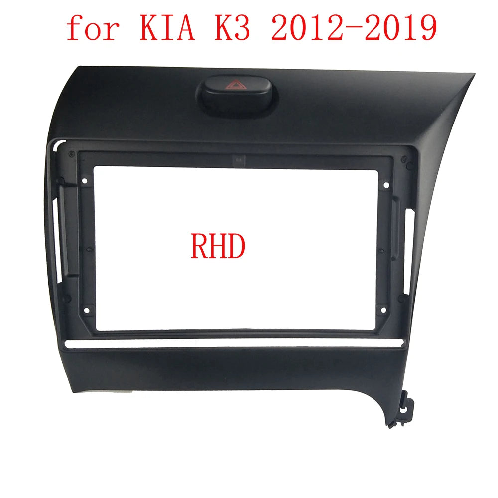 9 Inch Car Frame Fascia Adapter Android Radio Dash Fitting Panel Kit For KIA Cerato K3 Forte 2012-2019 sayaragear