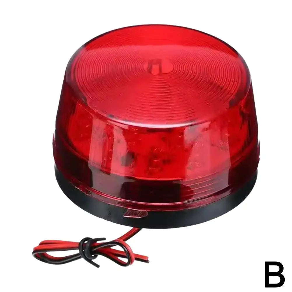 12V LED Strobe Light Emergency Rotating Traffice Indication Car Flash Beacon Light LED Orange Blue Red Flash Car Warning Light sayaragear