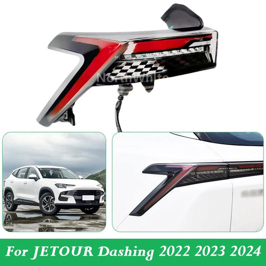 Rear Taillight For Jetour Dashing 2022 2023 2024 Outer Taillamp Tail Lamp Backup Light Rear Brake Light Stop Lamp sayaragear