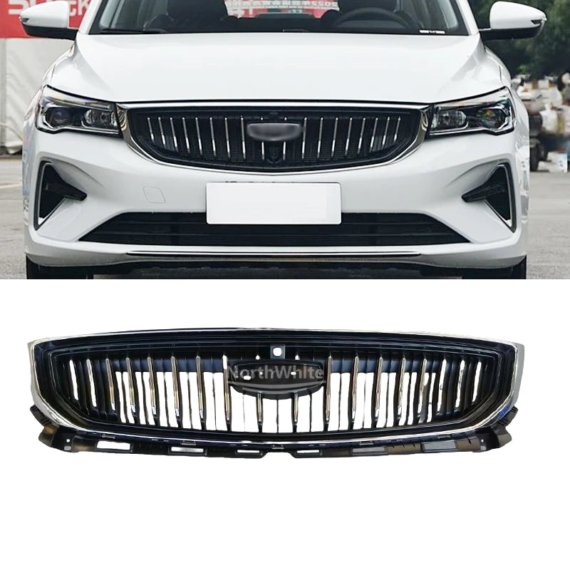 Front Bumper Grille Mask Radiator Grille For Geely Emgrand 2021-2024 SS11 Racing Grills 6608170610 6013045200 sayaragear