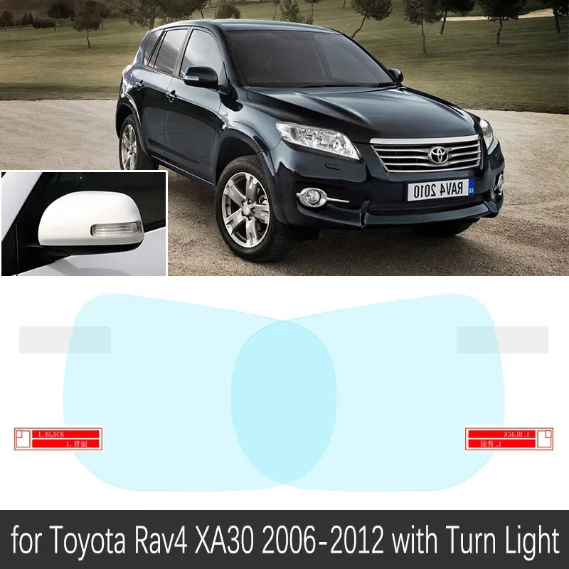 for Toyota Rav4 Vanguard XA30 2006~2012 RAV 4 30 Full Cover Anti Fog Film Rearview Mirror Rainproof Anti-Fog Films Accessories sayaragear