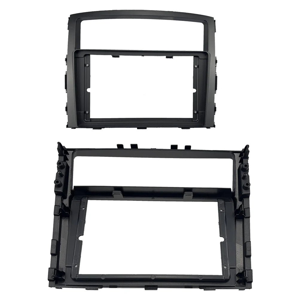 9 Inch Car Radio GPS MP5 Android Stereo Player 2 Din Head Unit Fascia Panel Dash Frame For MITSUBISHI Pajero 4 V80 V90 V93 V97 sayaragear
