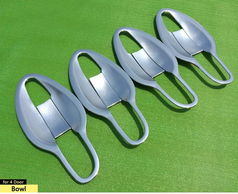 for Mazda 3 Axela 2014 - 2018 BM Luxurious Chrome Door Handle Cover Trim Set 2015 2016 2017 Car Accessories Stickers Car Styling sayaragear