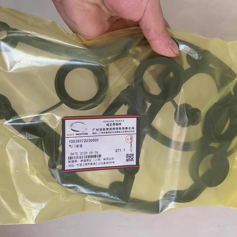 Original valve cover gasket, spark plug rubber ring cover and sealing gasket For GAC Trumpchi GA3 GA5 GS4 GS5 GA6 GS8 sayaragear