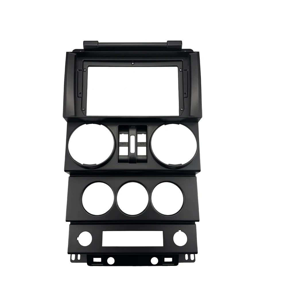 9 inch  Car Radio Fascias Frame For Jeep Wrangler  Rubicon 2008-2010  Stereo Panel Wiring Harness Adapater Canbus Decoder sayaragear
