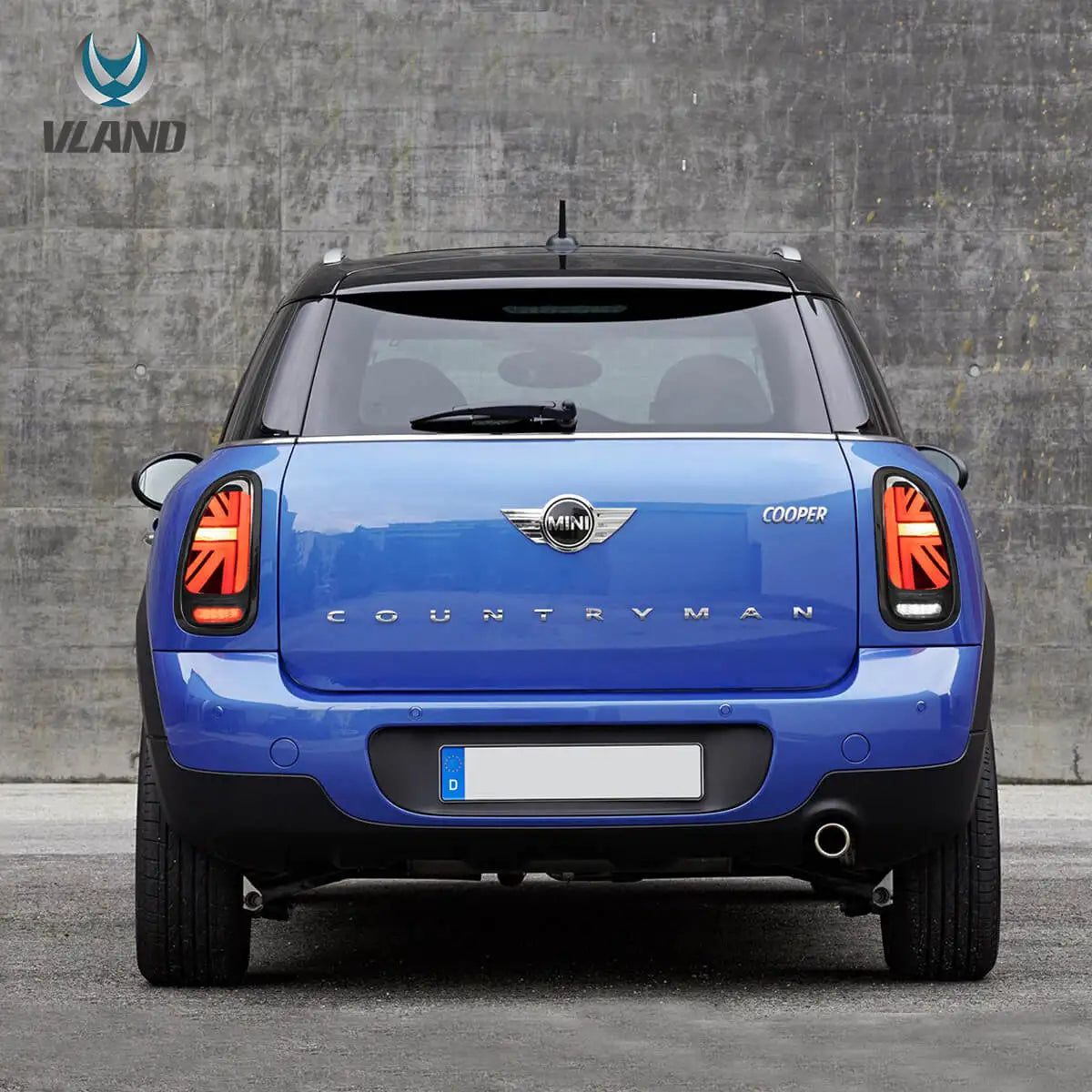 VLAND 2010-2016 Mini Cooper Countryman R60 LED Tail Lights Dynamic Welcome Lighting Plug & Play Rear Lamp Assembly sayaragear