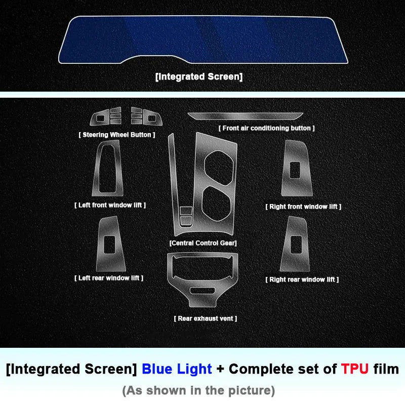 For MG 7 2023 2024 2025 Car Screen Protector Film GPS Navigation Center Control ScreenGlassTempered Anti scratch Protection Film sayaragear