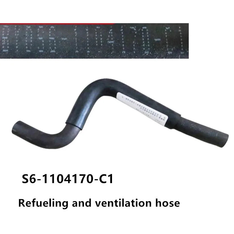 Fuel Tank Refueling / Ventilation Rubber Hose for BYD S6 S7 Car Accessories sayaragear