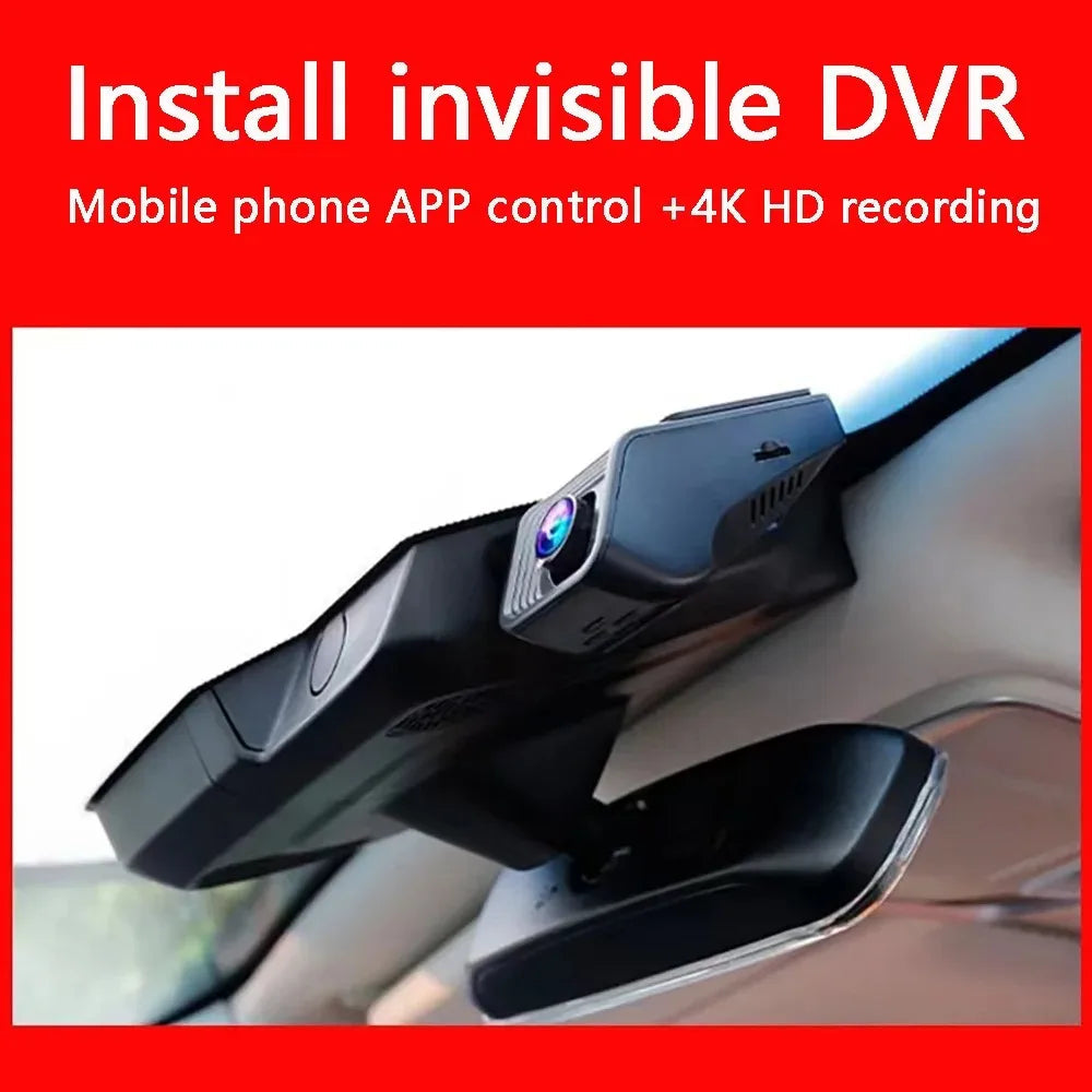 HD 4K 2160P WiFi Car DVR Dash Cam Camera 2K 1600P 1080P 24H Parking Monitor APP Control Car Driving Video Recorder for all cars sayaragear