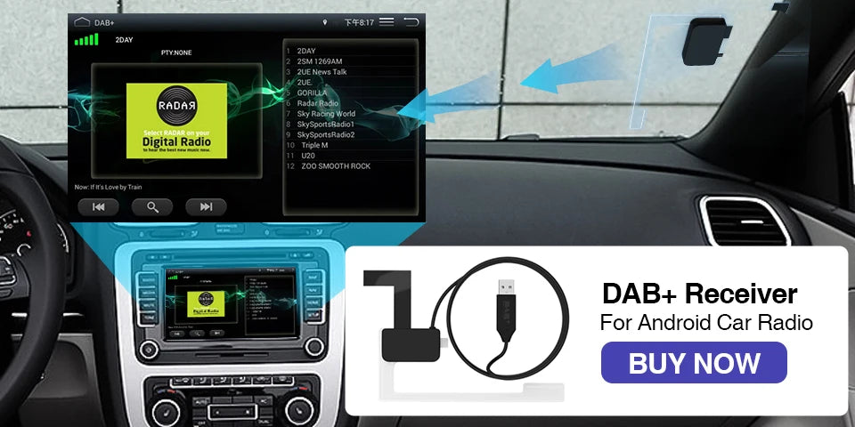 GRANDnavi Android13 Car Radio GPS For VW Volkswagen Skoda Octavia Golf 5 6 Touran Passat B6 Polo Jetta 2Din Multimedia Player sayaragear