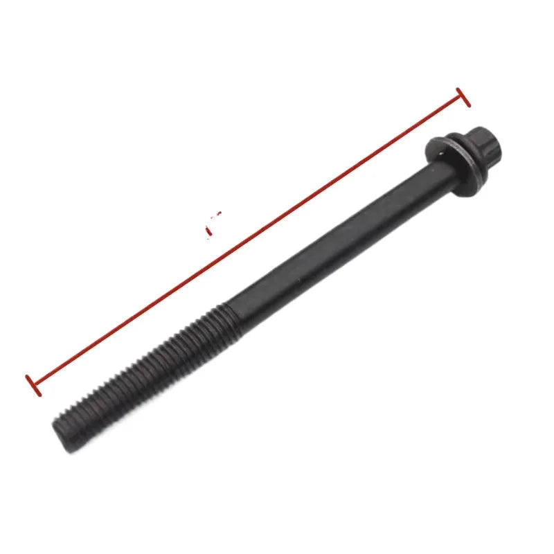 10PCS Cylinder head bolts for Great Wall HAVAL H3 H5 H6 X200 X240 WINGLE 5 WINGLE 6 X200 X240 GW4D20 engine 1003700-ED01 sayaragear