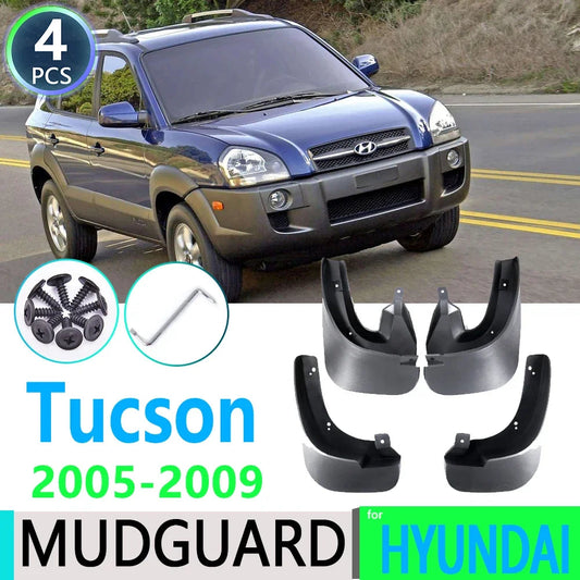 for Hyundai Tucson JM 2005~2009 2006 2007 2008 Fender Mudguard Mud Flaps Guard Splash Flap Car Accessories sayaragear
