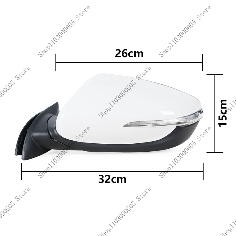 For KIA Ceed 2012-2018 5/6/8PIN Auto Parts Automobile Side Rearview Mirror Components Reflector Exterior Reverse Mirror - sayaragear