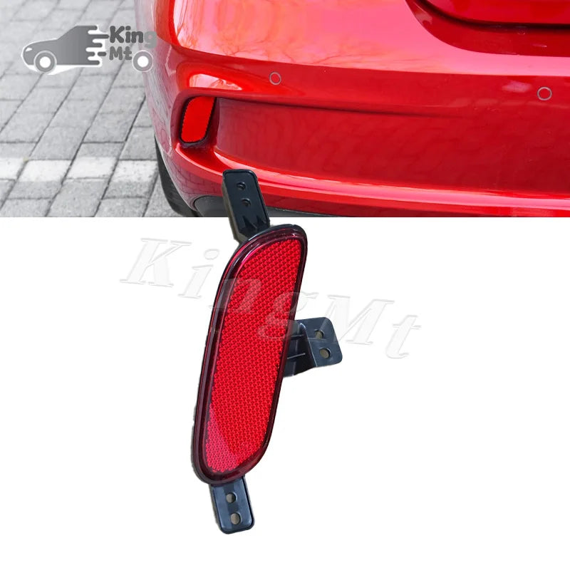 For MG 6 Pro 17-19 Rear Bumper Fog Light Reflector Stop Light Rear Fog Light Brake Lamp Without Bulb sayaragear