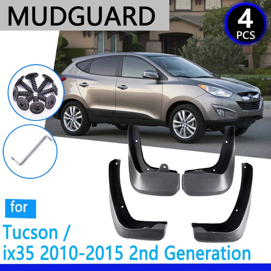 Mudguards fit for Hyundai Tucson ix35 LM 2010 2011 2012 2013 2014 2015 Car Accessories Mudflap Fender Auto Replacement Parts sayaragear
