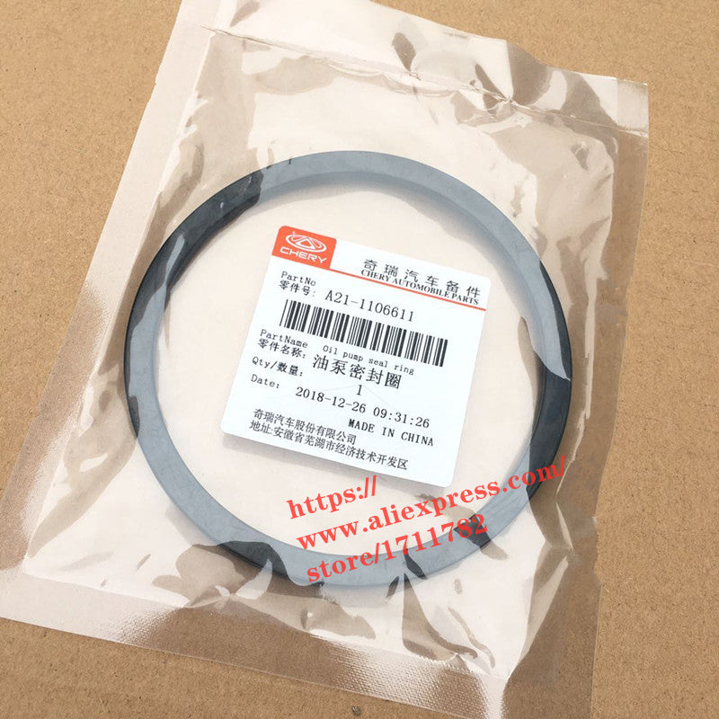 Fuel Pump Seal Ring For Chery A5 Fora Tiggo E5 Tiggo 3 Oil Pump Seal Ring A21-1106611/T11-1106611 sayaragear
