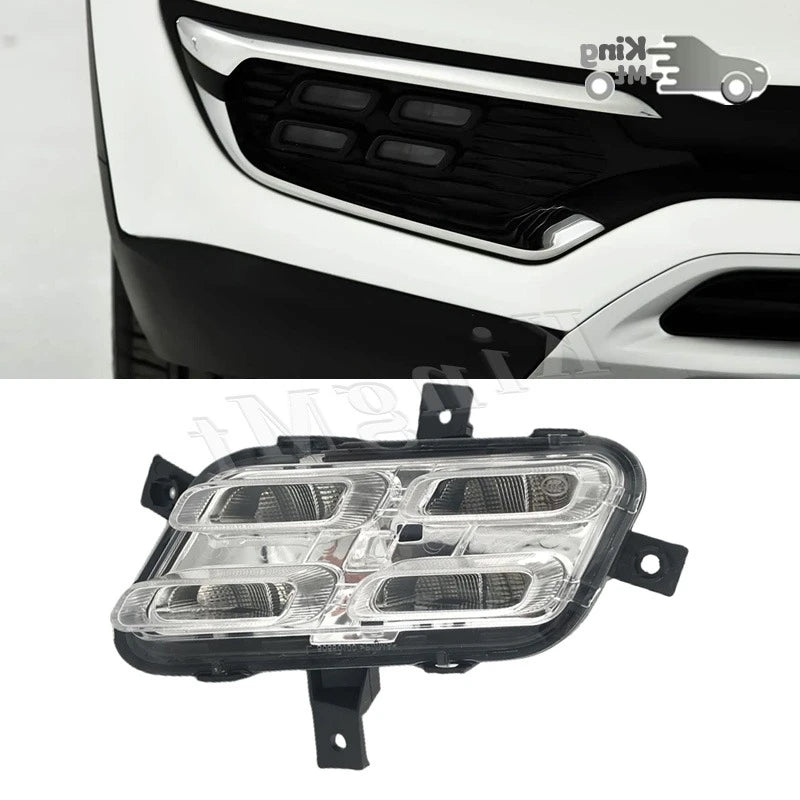 For JETOUR X70 X90 Foglight Car Fog Light Assembly Halogen Front Bumper Fog Lamp Kit Replacement with Waterproof Housing Trim sayaragear