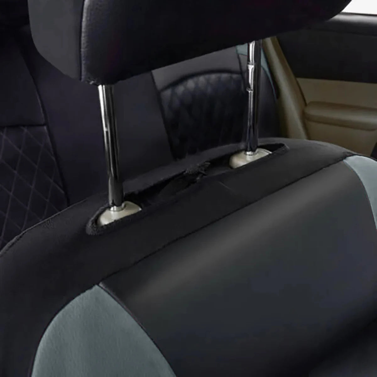 All Season Quited PU Leather Car Seat Cover Full Surrounded Seat Protector Waterproof Universal Fit Sedan Suv Pick-up Truck Seat sayaragear