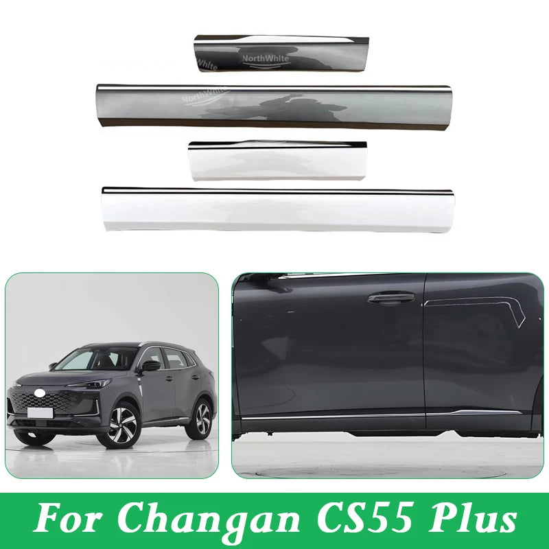 Door Protection Board Molding Trim For Changan CS55 PLUS 3 Generation UNI-S Door Lower Guard Plate sayaragear
