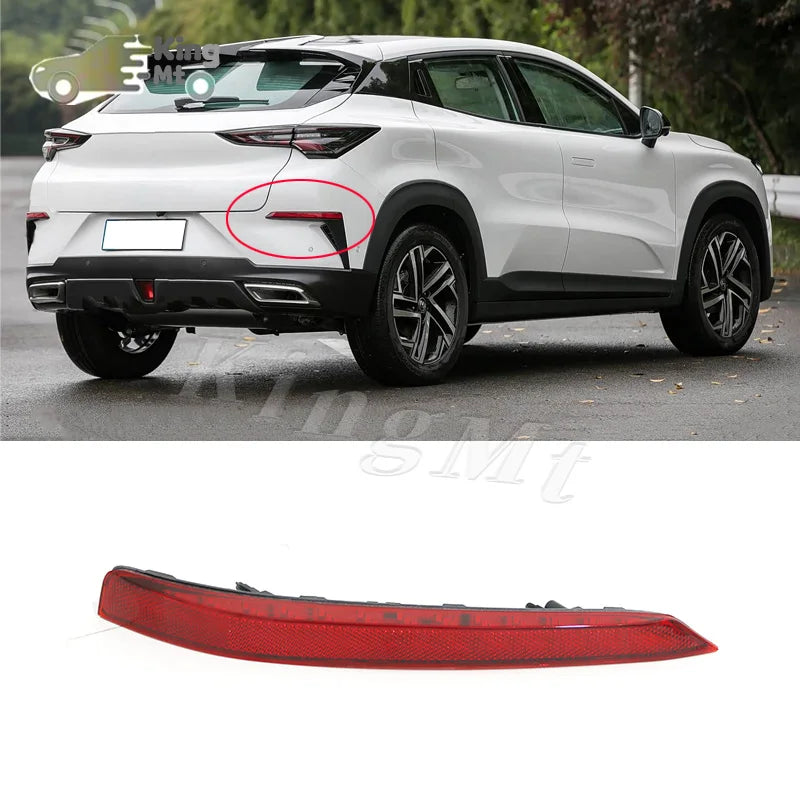 For Changan UNI-T UniT Rear Bumper Fog Light Reflector Stop Light Rear Fog Light Foglamp Brake Lamp Warning Lamp Frame Cover sayaragear