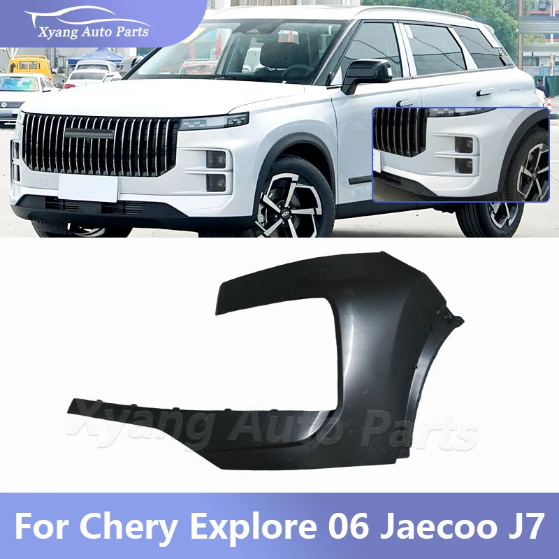 Front Bumper Lower Body Front Bumper Grille For Chery Explore 06 Jaecoo J7 Bumper Corner Part Corner Guard 602003347 602003348AA sayaragear