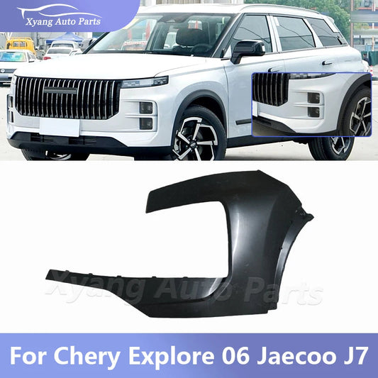 Front Bumper Lower Body Front Bumper Grille For Chery Explore 06 Jaecoo J7 Bumper Corner Part Corner Guard 602003347 602003348AA sayaragear