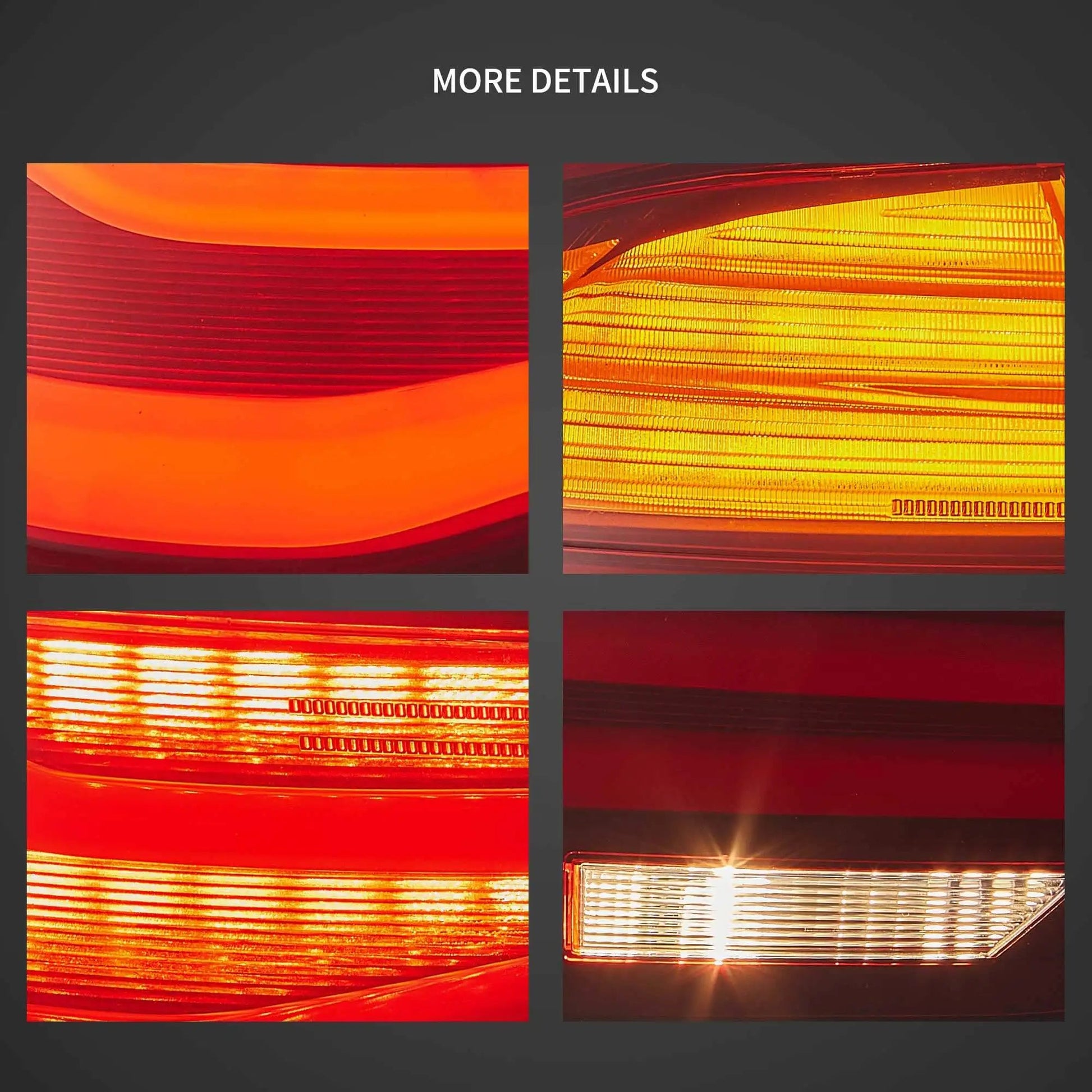 Vland 12-19 3 Series F31 LED Tail Lights LCI-Style Rear Lamp Assembly Upgrade sayaragear